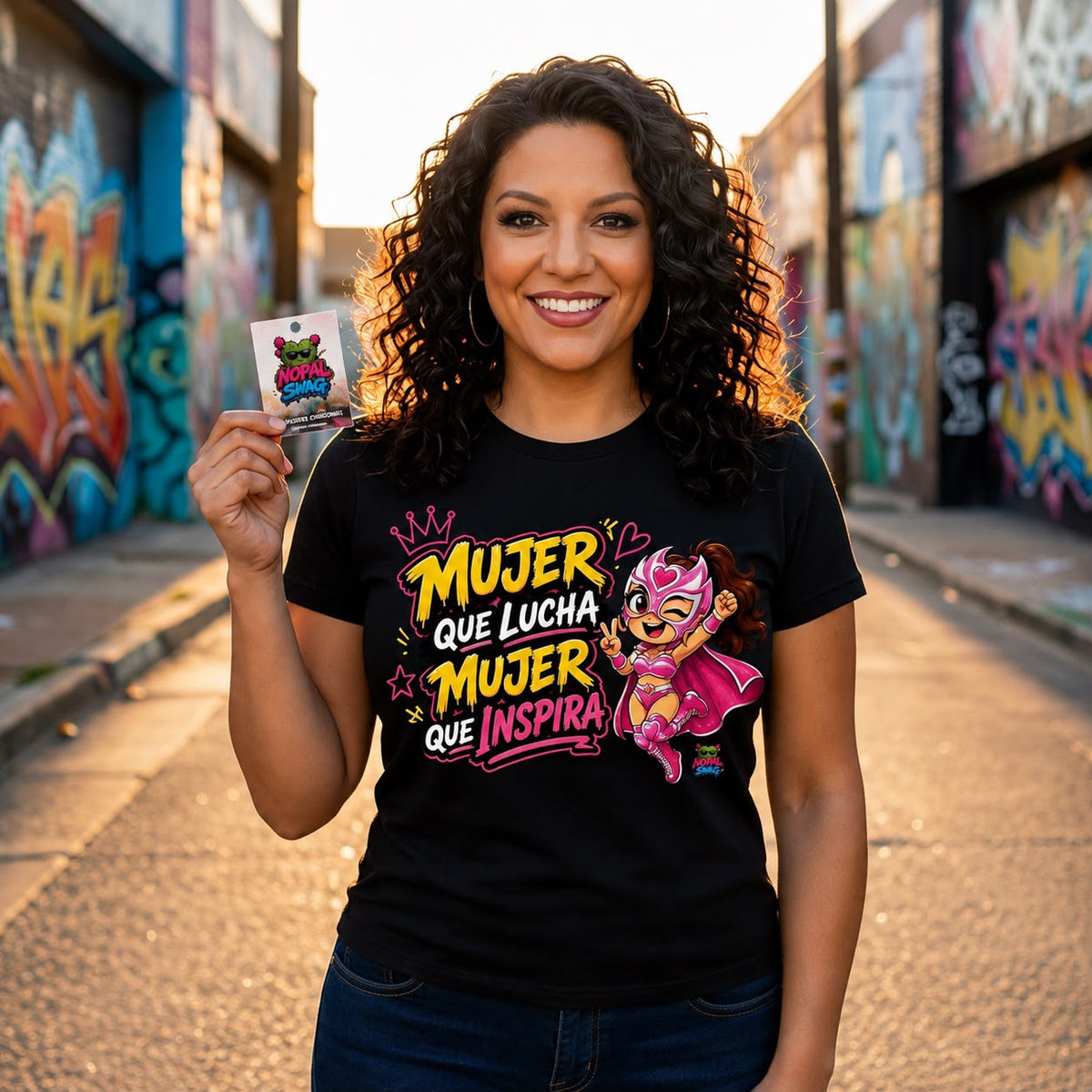 Mujer que lucha mujer que inspira