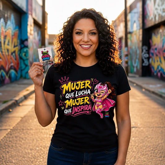 Mujer que lucha mujer que inspira