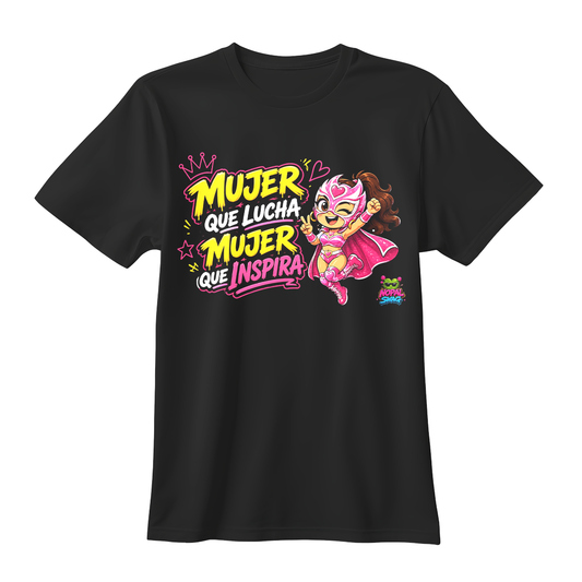 Mujer que lucha mujer que inspira