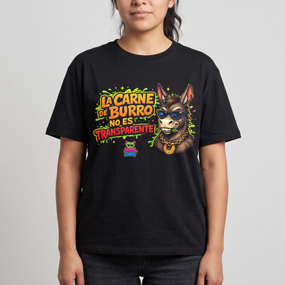 La carne de burro no es transparente
