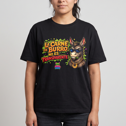 La carne de burro no es transparente