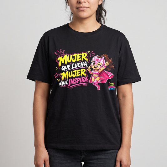 Mujer que lucha mujer que inspira