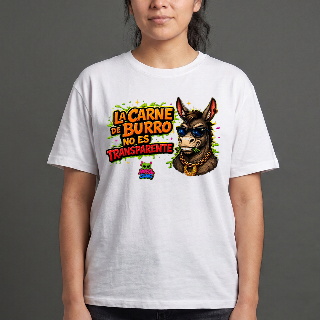 La carne de burro no es transparente