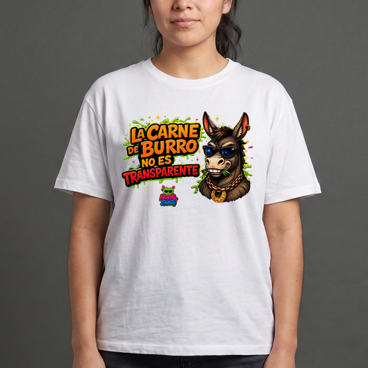 La carne de burro no es transparente